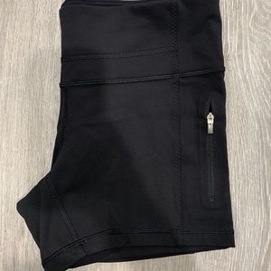 Lululemon size 8 black shorts